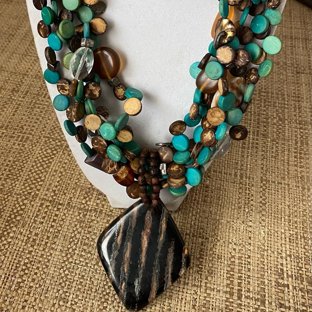 Multicolor Beaded Necklace